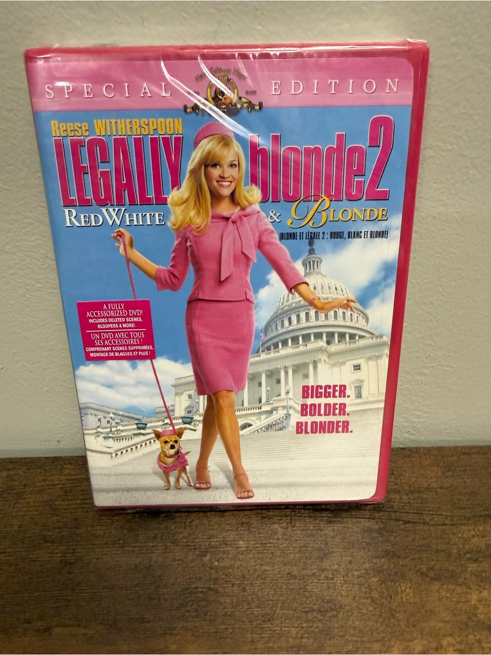 New & Sealed Legally Blonde 2: Red White & Blonde - Special Edition (Pink Cover)